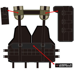 画像ギャラリー No.004のサムネイル画像 / 「バイオハザード」ハンクのタクティカルベストが2018年1月に発売