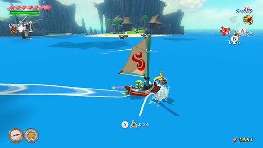 画像ギャラリー No.006のサムネイル画像 / Wii U最新作「ゼルダの伝説 風のタクト HD」プレイレポート。HD画質で作り直された美しい大海原を駆け抜けよう
