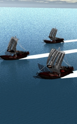 画像ギャラリー No.003のサムネイル画像 / “水軍戦国”SLG「Sengoku Navy〜戦国水軍〜 Lite」が配信に