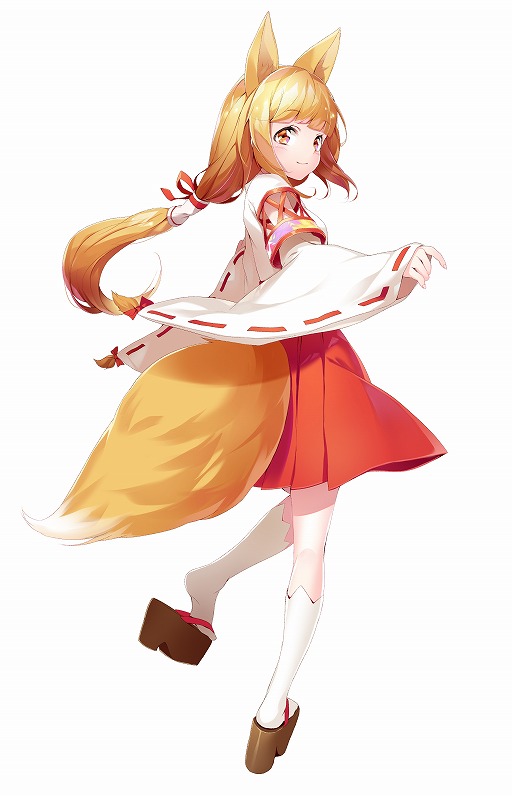 画像ギャラリー No.003のサムネイル画像 / 「鬼斬」に新なかよしキャラクターが登場。その名は「いづな」