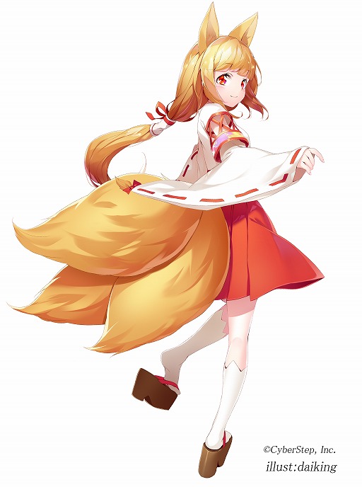 画像ギャラリー No.003のサムネイル画像 / 「鬼斬」,新なかよしキャラクター「いづな 三尾」がにゃんころポンに登場