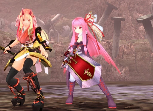 画像ギャラリー No.002のサムネイル画像 / PC&PS4版「鬼斬」,VOICEROID「琴葉茜・葵」との復刻コラボイベントが開催。新登場の浴衣衣装も