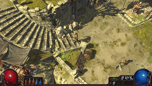 画像ギャラリー No.002のサムネイル画像 / ニュージーランド産F2P型アクションRPG「Path of Exile」のオープンβテストが進行中。Diabloライクな期待のハック＆スラッシュタイトル