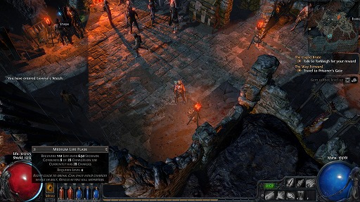 画像ギャラリー No.028のサムネイル画像 / 無料で遊べるハック＆スラッシュ「Path of Exile」の初心者向けプレイガイドをお届け。今から始めても遅くない，まさに骨太な一作だ