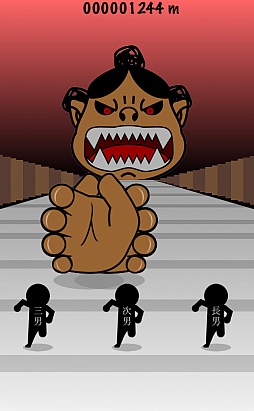 画像ギャラリー No.008のサムネイル画像 / 母の手は温かく,時に痛い。iOS向けアクション「母ちゃんの奴隷」を紹介する「(ほぼ)日刊スマホゲーム通信」第166回