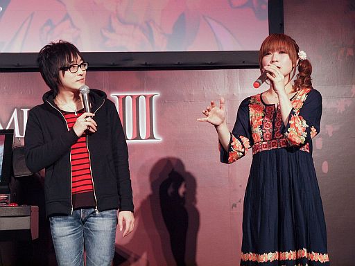 画像ギャラリー No.007のサムネイル画像 / ［JAEPO2013］主人公を演じる寺島拓篤さん，佐藤利奈さんがゲスト出演。新たな主人公キャラの存在も明らかになった，「LORD of VERMILION III」トークセッションレポート