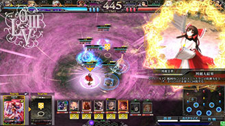 画像ギャラリー No.020のサムネイル画像 / 「LORD of VERMILION III Ark-cell」がアップデート「Ver.3.1R」を実施。「東方Project」の博麗霊夢ら10体のゲスト使い魔が新たな能力を携え参戦