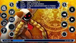 画像ギャラリー No.008のサムネイル画像 / 「NAX Music Player」に「BLAZBLUE」の新スキンが2月7日から順次追加