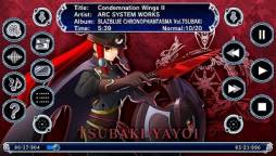 画像ギャラリー No.018のサムネイル画像 / 「NAX Music Player」に「BLAZBLUE」の新スキンが2月7日から順次追加