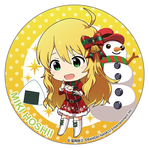 画像ギャラリー No.002のサムネイル画像 / 「アイドルマスター ミリオンライブ！」の“テーマ缶バッジ クリスマス”があみあみから12月に発売