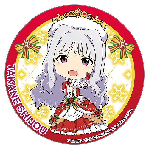 画像ギャラリー No.004のサムネイル画像 / 「アイドルマスター ミリオンライブ！」の“テーマ缶バッジ クリスマス”があみあみから12月に発売
