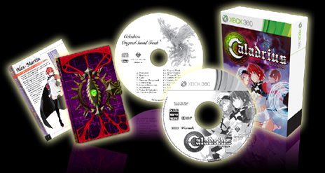 画像ギャラリー No.001のサムネイル画像 / 「カラドリウス（Caladrius）」限定版の特典内容が公開。ハードカバー仕様の設定資料集や，オリジナルサウンドトラックCDが付属