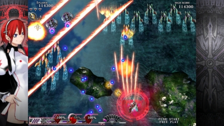 画像ギャラリー No.008のサムネイル画像 / Xbox 360用STG「カラドリウス」，公式サイトで新システム「エレメントシュート」の情報が公開。ヤスダスズヒト氏のイラストによる壁紙も