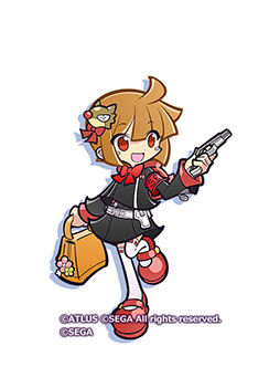 画像ギャラリー No.002のサムネイル画像 / フードを外した姿が新鮮。「ぷよクエ」×「ペルソナＱ２」コラボで登場する「レベッカ ver.P3」のイラストを4Gamerで先行公開