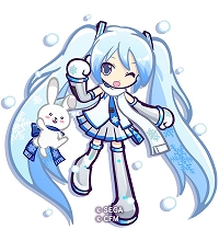 画像ギャラリー No.010のサムネイル画像 / 「ぷよぷよ!!クエスト」,「雪ミク」シリーズが登場する「SNOW MIKU」コラボが開催