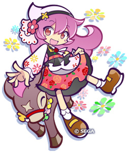 画像ギャラリー No.001のサムネイル画像 / 「ぷよクエ」，新キャラ「はなざかりのチキータ」「真理の賢者ダリダ」が6月1日に登場