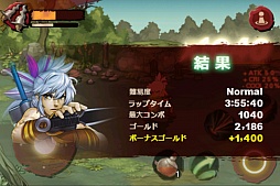 画像ギャラリー No.012のサムネイル画像 / 超爽快なコンボラッシュを決めろ。スマートフォン向けアクション「Third Blade〜這い寄る混沌〜」を紹介する「(ほぼ)日刊スマホゲーム通信」第171回