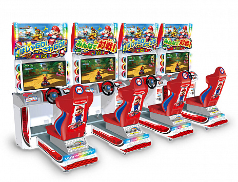 画像ギャラリー No.002のサムネイル画像 / アーケード向け「マリオカート アーケード グランプリDX」の最新バージョンがリリース。新キャラクターや新コースが登場