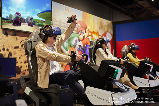 画像ギャラリー No.001のサムネイル画像 / VRアクティビティ「マリオカート アーケードグランプリVR」の体験対象年齢が“7歳以上”に引き下げ