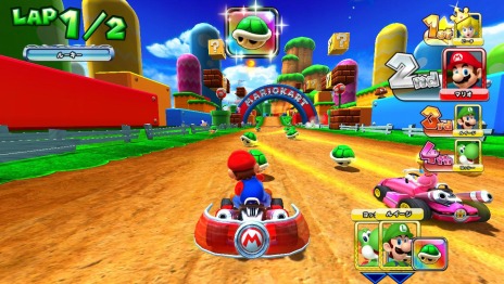 画像ギャラリー No.005のサムネイル画像 / 「マリオカート アーケード グランプリDX」の最新バージョンが12月10日にリリース。新モード“ミドリこうら投げ放題！”を追加