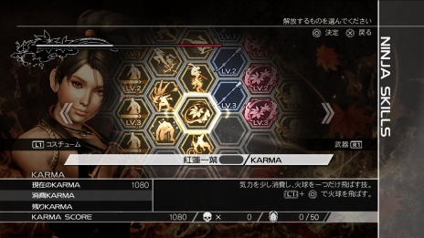 画像ギャラリー No.006のサムネイル画像 / 「NINJA GAIDEN 3: Razor's Edge」,プレイアブルヒロイン「かすみ」「紅葉」の“NINJA SKILLS”などをチェック。SmartGlassを使った機能も