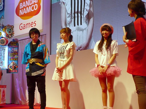 画像ギャラリー No.003のサムネイル画像 / ［JAEPO2013］マリオカートと太鼓，そしてキッズゲームが熱い。「ジャパンアミューズメントエキスポ2013」バンダイナムコゲームスブースレポ