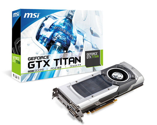 画像ギャラリー No.001のサムネイル画像 / アスク，MSI製のGTX TITAN搭載カード「NTITAN-6GD5」を3月8日発売