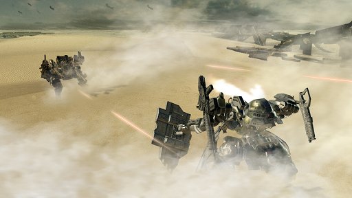 画像ギャラリー No.002のサムネイル画像 / 「ARMORED CORE VERDICT DAY」のスクリーンショットを掲載。見覚えのないパーツの姿もチラリ