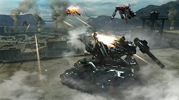 画像ギャラリー No.004のサムネイル画像 / 「ARMORED CORE VERDICT DAY」のスクリーンショットを掲載。見覚えのないパーツの姿もチラリ