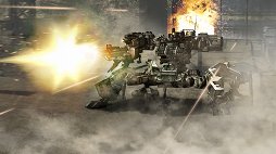 画像ギャラリー No.007のサムネイル画像 / 「ARMORED CORE VERDICT DAY」のスクリーンショットを掲載。見覚えのないパーツの姿もチラリ