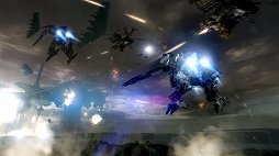 画像ギャラリー No.008のサムネイル画像 / 「ARMORED CORE VERDICT DAY」のスクリーンショットを掲載。見覚えのないパーツの姿もチラリ