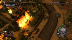 画像ギャラリー No.002のサムネイル画像 / 「Zombie Driver HD」Xbox 360版で追加コンテンツ「フレイムガーデン」が配信開始。PS3版は12月5日より配信