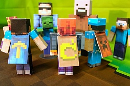 画像ギャラリー No.010のサムネイル画像 / 57 Digital，「Minecraft」のペーパークラフトが作成できるiOSアプリ「Minecraft Papercraft Studio」をリリース