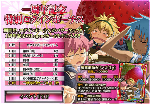 画像ギャラリー No.002のサムネイル画像 / 「アルテイルコロシアム」,サービス開始1周年記念イベントが開催中