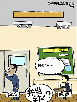画像ギャラリー No.004のサムネイル画像 / 青春時代に戻り,禁断の行為に挑戦。スマートフォン向けシンプルゲーム「エクストリーム早弁」を紹介する「(ほぼ)日刊スマホゲーム通信」第204回