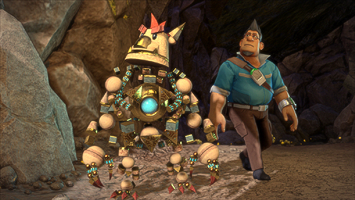 画像ギャラリー No.003のサムネイル画像 / マーク・サーニー氏の新作，「Knack」の制作が「PlayStation Meeting 2013」で発表