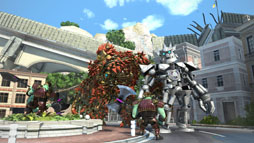 画像ギャラリー No.017のサムネイル画像 / ［TGS 2013］「KNACK」はコアゲーマー向けの高難度モードと，誰でも遊べる仕組みの両方が用意されたアクションゲーム。プレゼンテーションをレポート