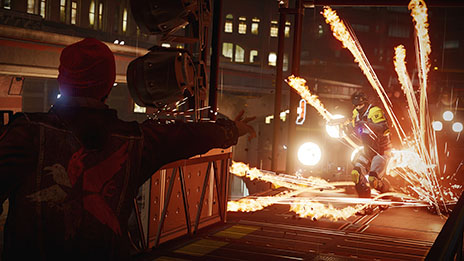 画像ギャラリー No.007のサムネイル画像 / 「inFAMOUS: Second Son」，主人公の「デルシン・ロウ」の新たな能力“ネオン”の詳細や，登場キャラクター情報などが明らかに