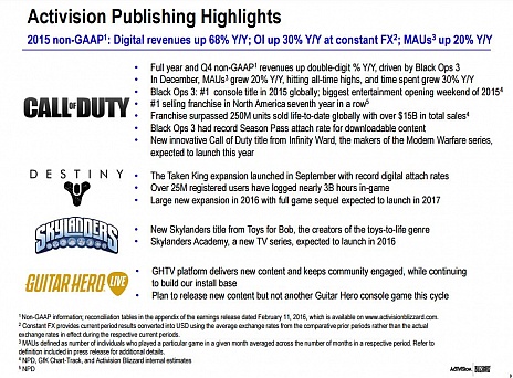 画像ギャラリー No.003のサムネイル画像 / 「Destiny」の続編が2017年にリリース予定。Activision Blizzardが最新の業績報告で明らかに。2016年内には最新の大型拡張パックも登場