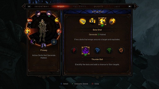 画像ギャラリー No.002のサムネイル画像 / PlayStation 3/4版「Diablo III」を紹介する開発者ダイアリー公開。コントローラでさらに直感的な操作を実現