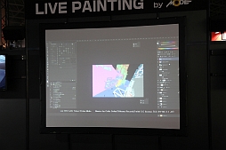 画像ギャラリー No.016のサムネイル画像 / ［TGS 2013］さまざまな活動を精力的に行うredjuice氏の，ライブペイントが行われたTokyo Otaku Modeブースの模様をお届け