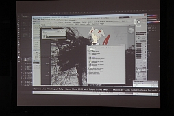 画像ギャラリー No.018のサムネイル画像 / ［TGS 2013］さまざまな活動を精力的に行うredjuice氏の，ライブペイントが行われたTokyo Otaku Modeブースの模様をお届け