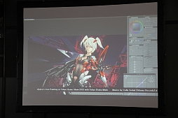 画像ギャラリー No.032のサムネイル画像 / ［TGS 2013］さまざまな活動を精力的に行うredjuice氏の，ライブペイントが行われたTokyo Otaku Modeブースの模様をお届け