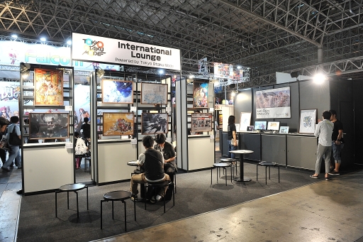 画像ギャラリー No.043のサムネイル画像 / ［TGS 2013］さまざまな活動を精力的に行うredjuice氏の，ライブペイントが行われたTokyo Otaku Modeブースの模様をお届け