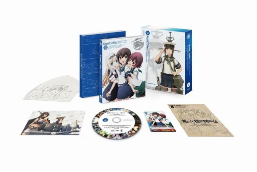 画像ギャラリー No.003のサムネイル画像 / アニメ版「艦これ」,Blu-ray&DVD限定版のジャケットイラストが公開に