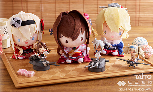 画像ギャラリー No.004のサムネイル画像 / 「艦これ」,オンラインくじ“ARくじアタルス”に,おめかし艦娘と装備の妖精さんのフィギュアが登場