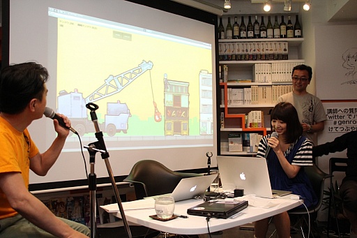 画像ギャラリー No.002のサムネイル画像 / 飯田和敏氏らが「モンケン」の経過を報告。トークライブ「黒川文雄のエンタメ創造記」第2回「インディーズゲームの作り方」の模様をレポート