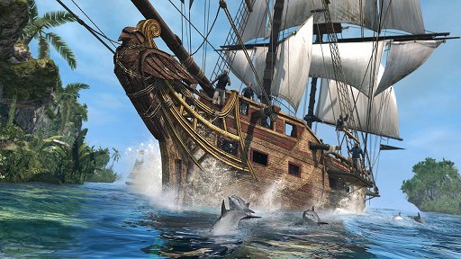 画像ギャラリー No.002のサムネイル画像 / ［gamescom］「Assassin's Creed 4: Black Flag」のシングルプレイを体験。海賊の首領となって，広大なカリブ海を舞台に自由な冒険を楽しもう