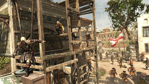画像ギャラリー No.006のサムネイル画像 / ［gamescom］「Assassin's Creed 4: Black Flag」のシングルプレイを体験。海賊の首領となって，広大なカリブ海を舞台に自由な冒険を楽しもう