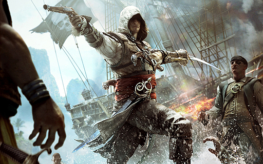 画像ギャラリー No.002のサムネイル画像 / 2丁拳銃/2刀流で戦え。「Assassin's Creed IV: Black Flag」で描かれる,史実に基づいた海賊達の武器/戦法を解説するトレイラーが公開